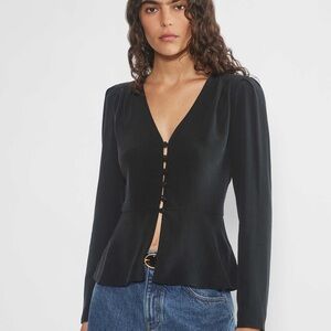 Aritzia Suzette Silk Blouse